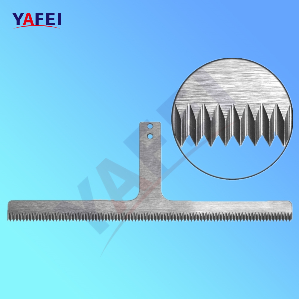 Vertical Form Fill Seal Serrated Knives