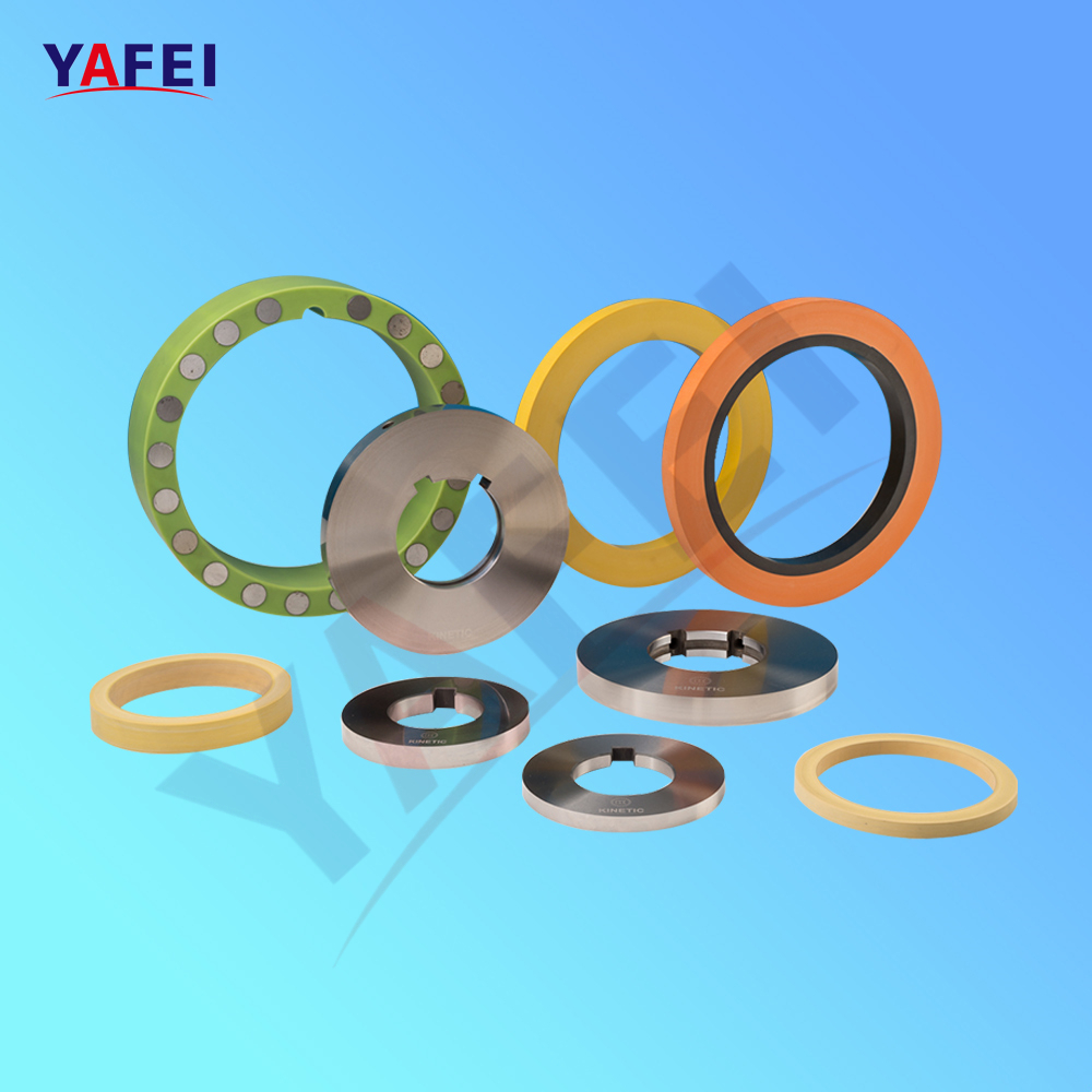 Circular Slitting Blades Rubber Bonded Spacers